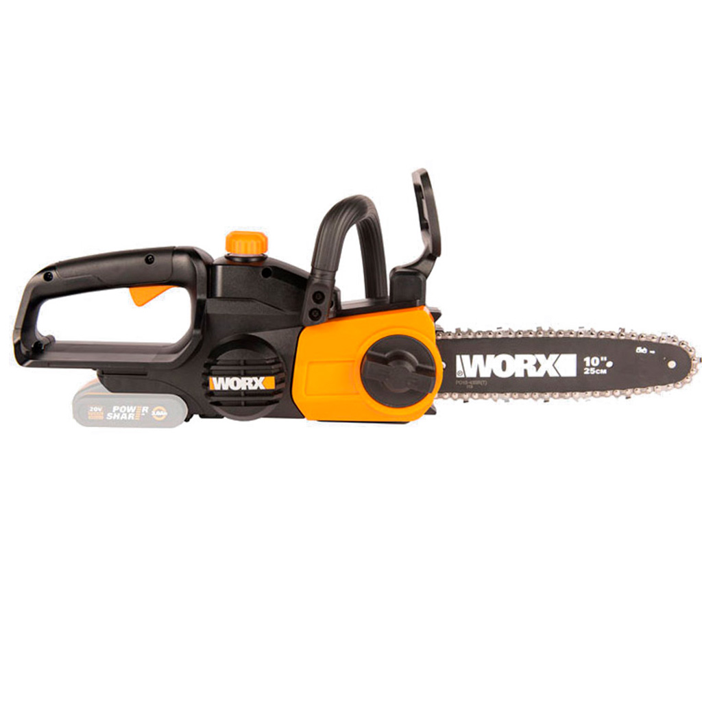 Цепная пила компактная WORX WG322E.9 20V (25см) аккумуляторная