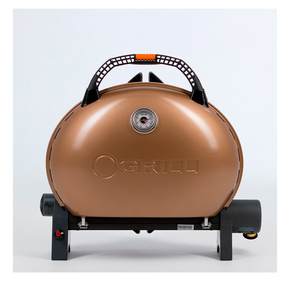 Газовый гриль O-GRILL 500MТ bicolor black-gold + адаптер А