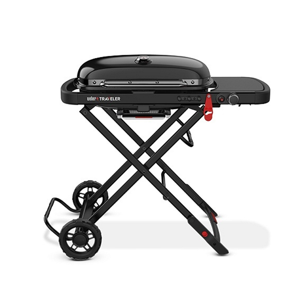 Газовый гриль Weber Traveler STEALTH EDITION, черный