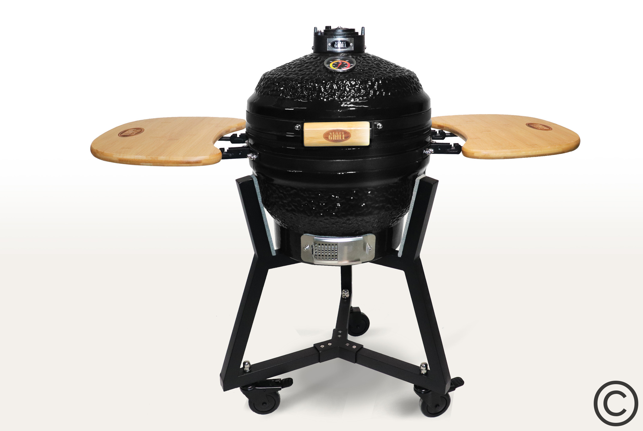 Керамический гриль Start Grill SG PRO, 39,8 см / 16 дюймов (черный)