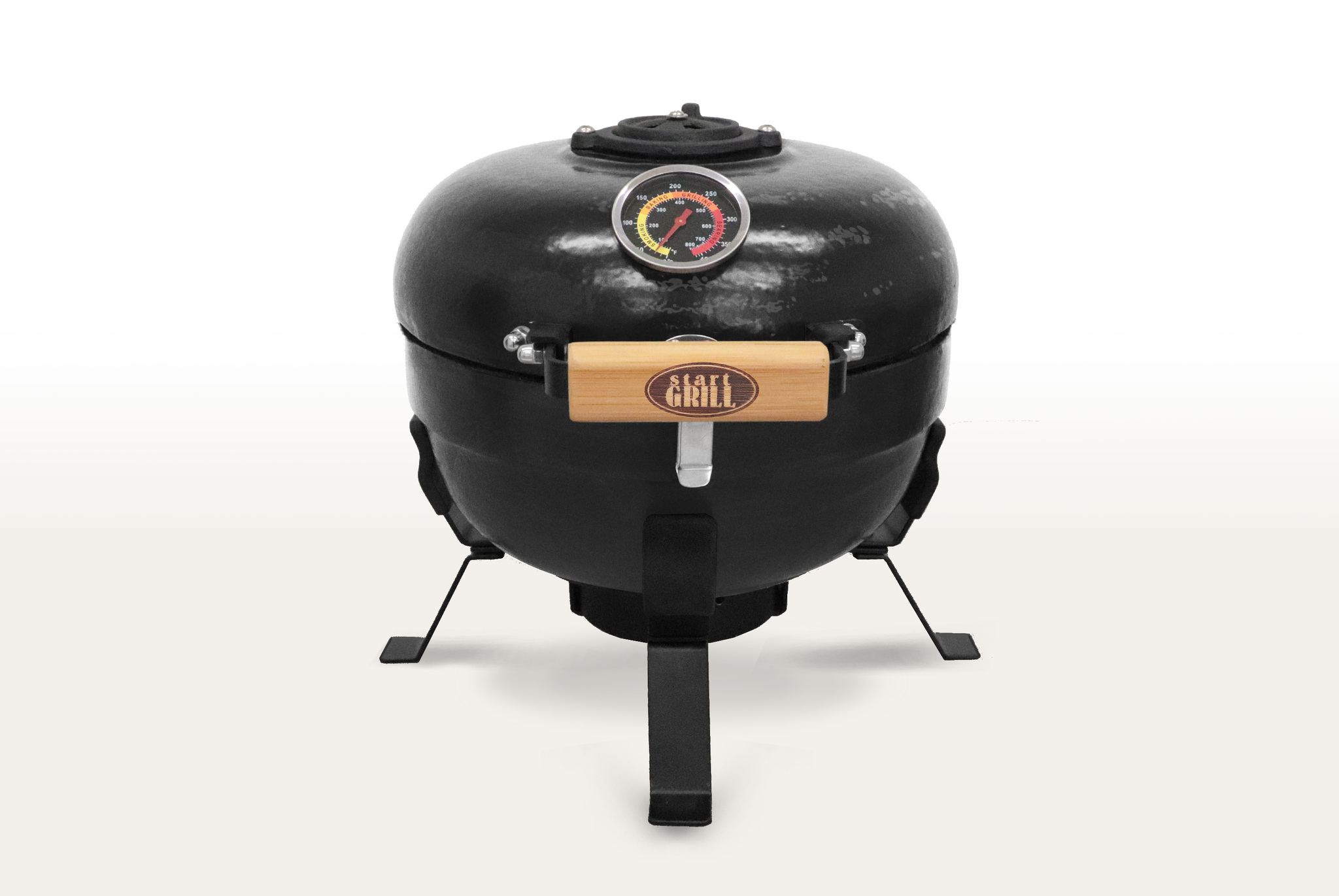 Керамический гриль Start Grill TRAVELLER SG12 PRO T, 30,5 см / 12 дюймов (черный)