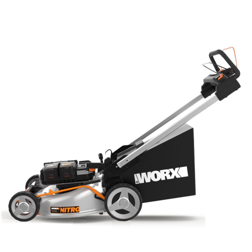 Газонокосилка самоходная WORX NITRO WG761E 80V (51см) бесщеточная аккумуляторная