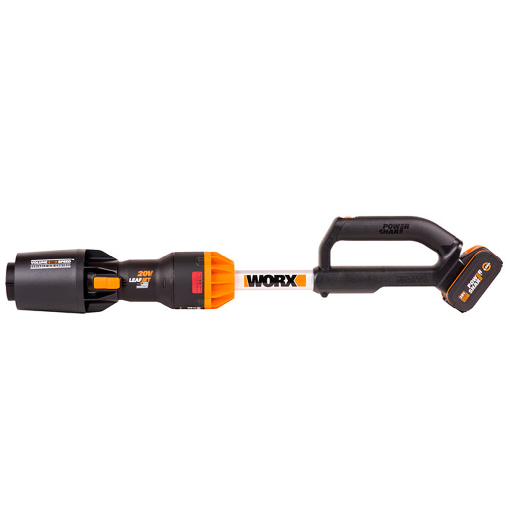 Воздуходувка WORX WG543E 20V (209км/ч) бесщеточная аккумуляторная