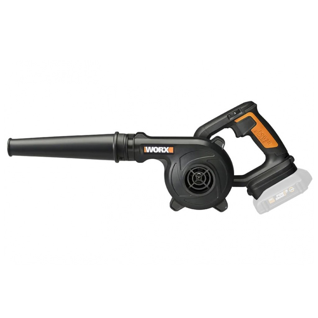 Воздуходувка WORX WX094.9 20V (250км/ч) аккумуляторная