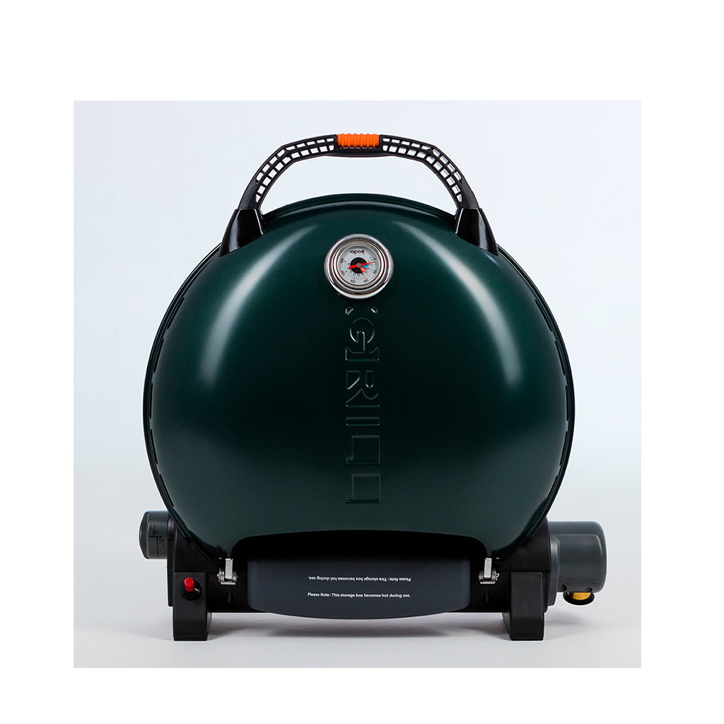 Газовый гриль O-GRILL 700T bicolor black-green + адаптер А