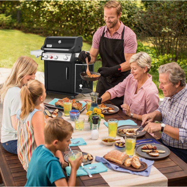 Газовый гриль Weber Spirit Premium EP-335 GBS, черный